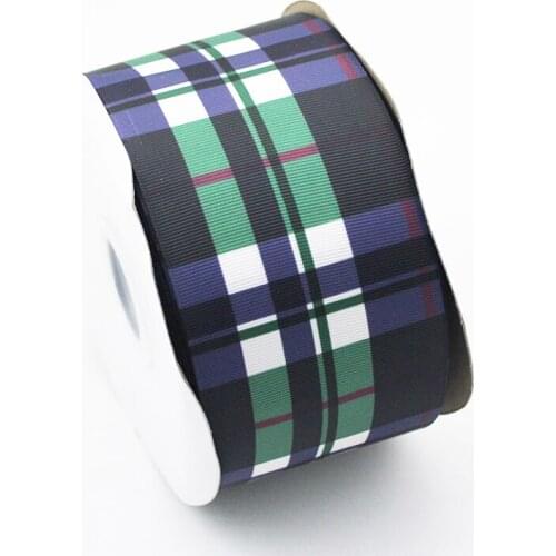 9mm/16mm/22mm/25mm/38mm/75mm lattice print grosgrain ribbon 10/25/50yards DIY gift wrap sewing wedding decor ribbon