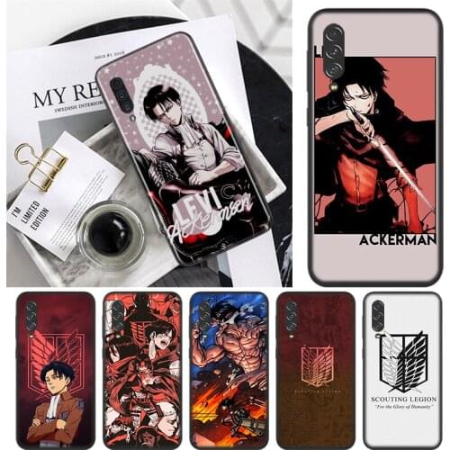 Anime Japanese attack on Titan For Samsung Galaxy A90 A80 A70S A60 A50S A50 A40 A40S A30 A30S A20E A20S A10S A10 A2 Phone Case