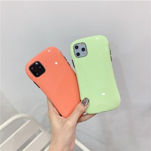 Lvoely candy-colored waist Case for iphone 12 11Pro Max X XS MAX XR 6 7 8 Top-end Mobile Cell Phone Case