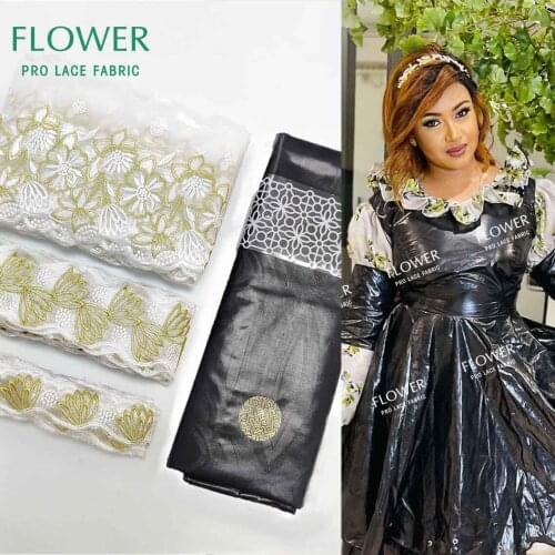 Black And White Vintage Guipure Ribbon For Crafts For Women Sewing Daily Party Dresses Latest Shinny Bazin Riche Gextczer