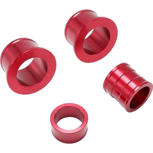 CNC Billet Front with Rear Wheel Hub Spacers wheel busher Fit For Honda CR 125 250R CRF 250R 250X 450R 450X Dirt Bike