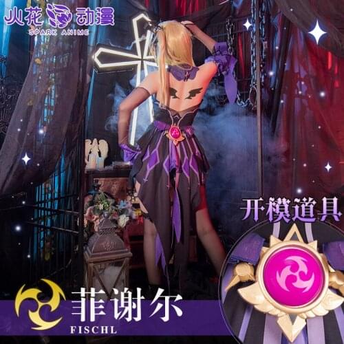 Genshin Impact Cosplay Fischl High-end