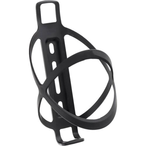 Lightweight Road Mountain bike Cycling plastic Fibre Bicycle Bottle Cage Water Holder Black Matte