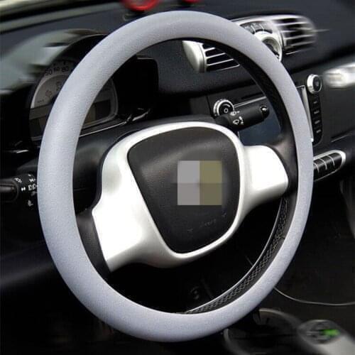 Hot silicone car steering wheel cover Accessories For Cadillac ATS BLS CTS XT4 XT5 ATSL XTS STS SRX Escalade