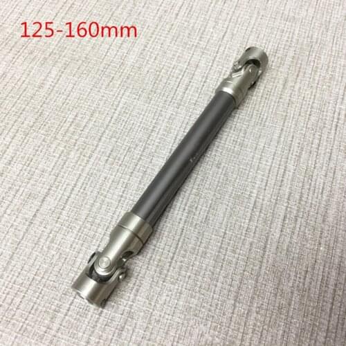 RC Truck Metal Transmission Shaft (125-160mm) Fit For Tamiya 1/14 RC Tractor Trailer SCANIA R620 MAN TGX BEENZ 1851 3363 Toys