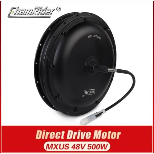 48V 500W Direct Drive Gearless Hub Motor E-bike Motor Front Motor Rear Cassette Motor Optional MXUS Brand XF39 XF40 freehub