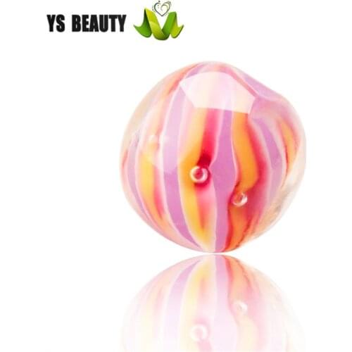 Hand - drawn colored ribbon lamp worker bead lamp worker fired jewelry accessories bead string bead bracelet bead chain