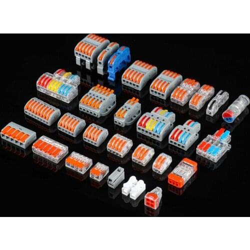 PCT multifunctional Wire connector Pluggable Quick connector FD parallel Butt connector Terminals
