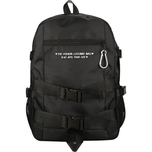 Backpack female 2019 new Korean version of the tide Harajuku ulzzang high school student bag ins male campus backpack
