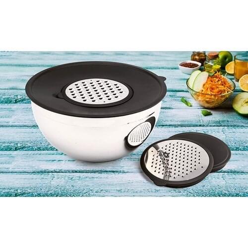 Sofram Grater Mixing With Bracket & Storage Container Set