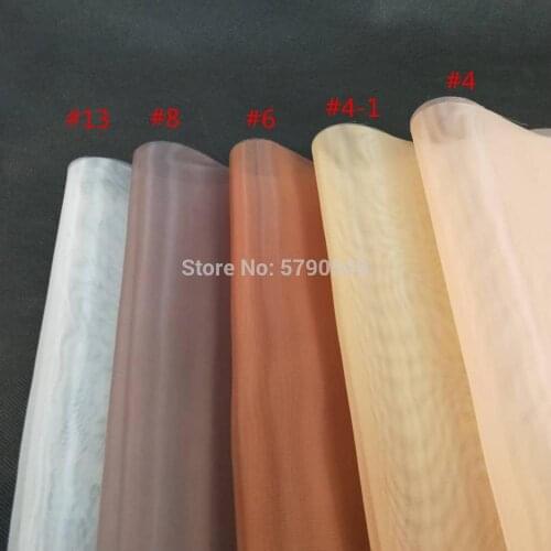 Fine-Mono-Net-Fabric for making toupee mono net materials Lace-Net-Materials