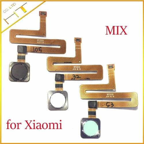 1pcs for Xiaomi MIX Fingerprint scanner Sensor Home Return Key Menu Button Flex Cable Ribbon for Xiaomi MIX