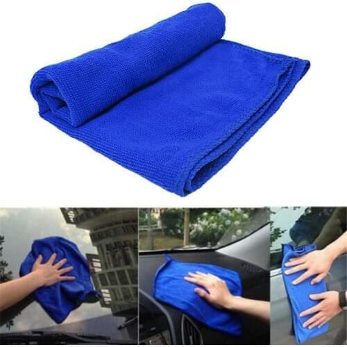 1 PCS Microfiber Car Cleaning Towel Automobile Motorcycle Washing Glass Household Cleaning Small Towel dropship