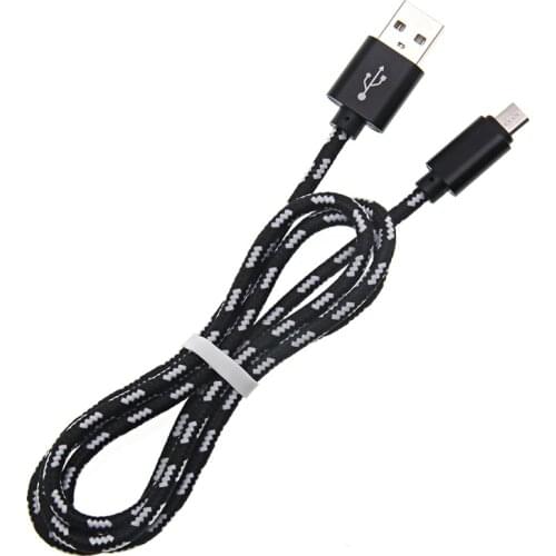 10pcs 3ft 6ft 10ft Braided 8pin USB Charger Cable Fabric Data Sync Phone Accessory Bundles Adapter for IPhone Latest IOS