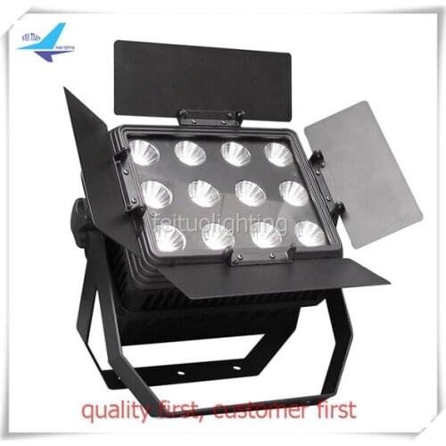 20xlot led studio spot barndoors 12x15w rgb 3in1 led downlight wall washer uplight