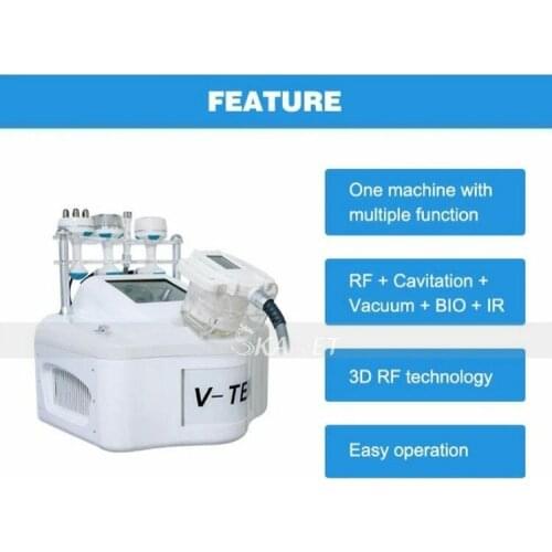 40K Cavitation Vacuum RF Liposuction Anti-Cellulite Body Sculpting Face Lift Fat Burner Belashape RF Roller Massager