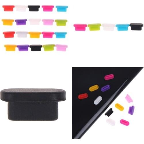 5pcs Computer Accessories Colorful Silicone Anti Dust Plug Cover Stopper Laptop Dust Plug Laptop Dustproof Usb Dust Plug