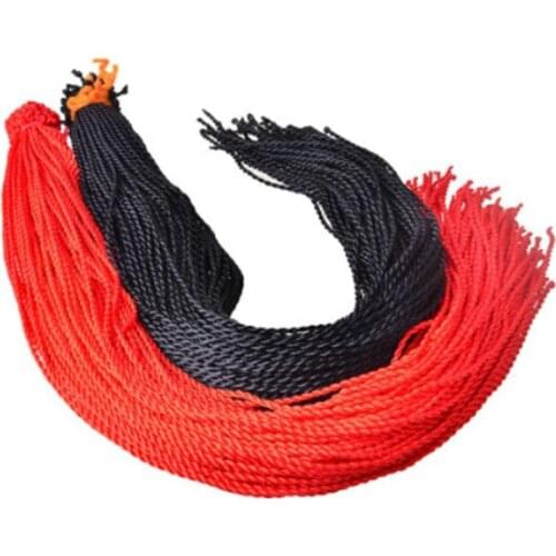 50 pcs/lot 50 cm Long Red and Black Rope For Necklace pendant-A1-09