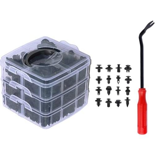 630pcs/Set Car Body Push Pin Rivets Car Bumper Repairing Kits Fastener Clip Expansion Clips Auto Accessories