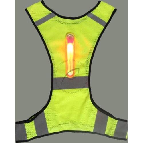 Safety Motorcycle Vest Reflective Motorcycle Jacket Safety Sport LED Jacket Chaleco Reflectante Moto Riding Chaleco Gilet Moto