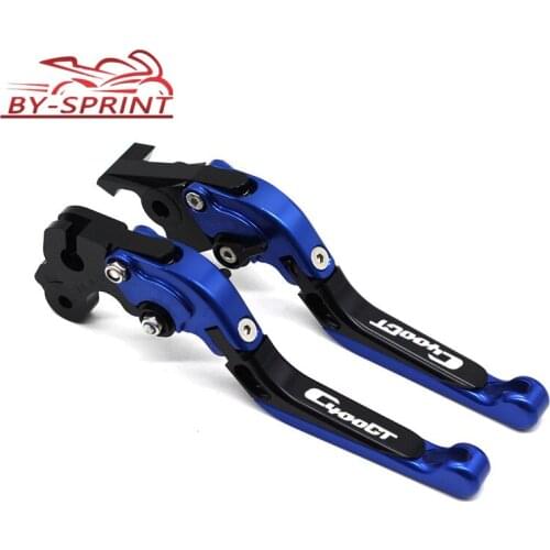 For BMW C400GT C400 GT C 400GT 2016-2020 2019 Motorcycle CNC Adjustable Folding Foldable Brake Clutch LeversHandbrake & LOGO
