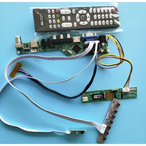 For HSD150PX14-A00/A01/A02/A03/A06/A07/A08 1lamps 15" Digital Signal AV VGA Resolution Board Module TV Controller 1024X768