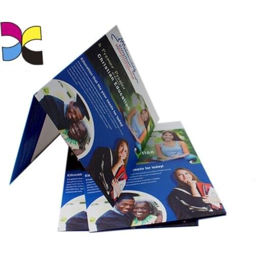 Printing pocket presentation folders a4