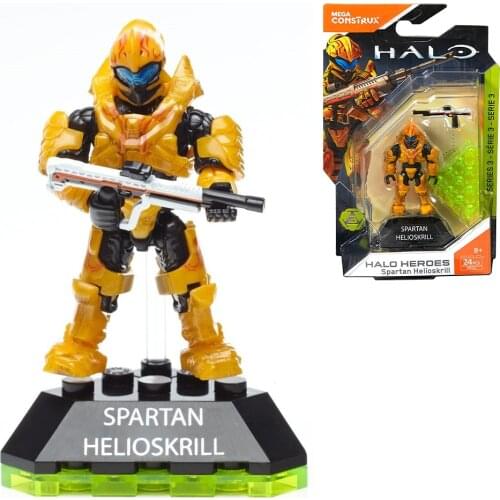 Mega Bloks Mega Construx Halo Heros Legendary Spartans Helioskrill Ffp52 Collectors Edition Gifts for Children and Adults