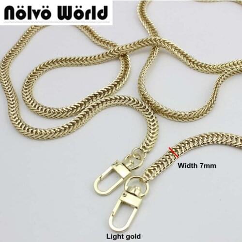 120cm 130cm Accessory FactoryTOP Quality Metal Chains Shoulder Straps for Small Handbags Purses Bags Strap Replacement