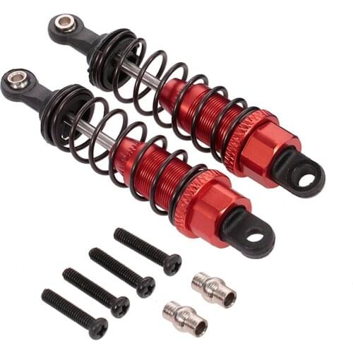 2pcs Front Shock Absorber Damper Metal for 1/12 Wltoys 12428 12423 FY03 Hopup Parts RC Off-road Car Crawler