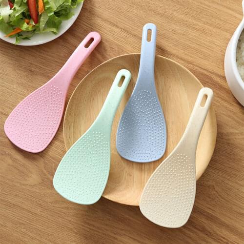 Plastic Rice Spoon Environmental Home Rice Paddle kitchen Spatula Non-stick Rices Serving Cooking Utensil Tool Tableware Spoons
