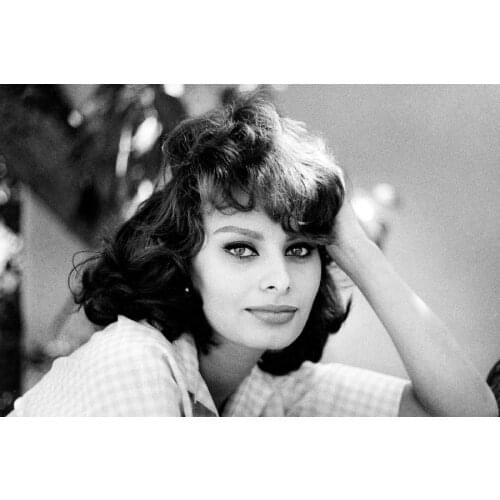 Sophia loren movie Art Print Silk Poster Home Wall Decor 24x36inch