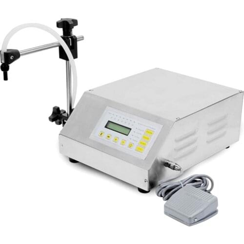 5-3500ml Digital Control Water Drink Perfume Juice Milk Small Bottle Filler GFK 160 Packing Liquid Filling Machine