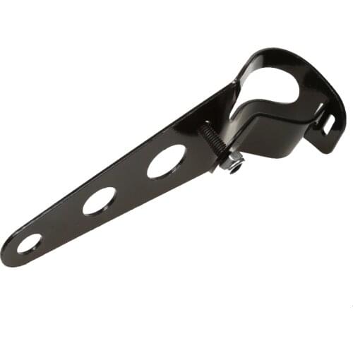 2x Motorcycle 27mm-32mm Adjustable HeadLight Bracket Mount For Chopper Bobber Universal Fit for Honda for Kawasaki for Yamaha