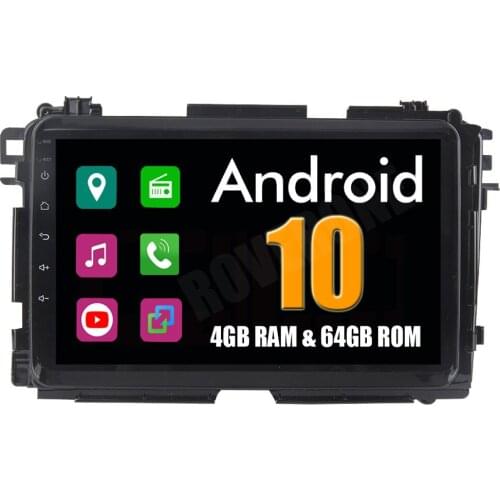 RoverOne Android 10 Car Multimedia System For Honda Vezel HR-V HRV 2014+ Octa Core Radio GPS Navigation Media Player PhoneLink