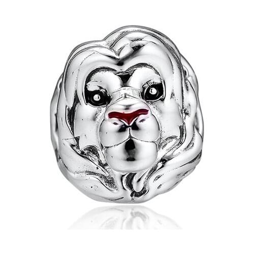The Lion King Simba Charms For Woman 925 Silver Beads For Jewelry Making Fit European Bracelets & Bangle Sterling Silver Jewelry