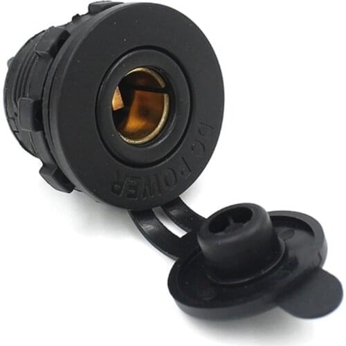 1Pcs EU Plug Motorcycles Modified Waterproof Car Charger Cigarette Lighter Socket For BMW Motorcycle