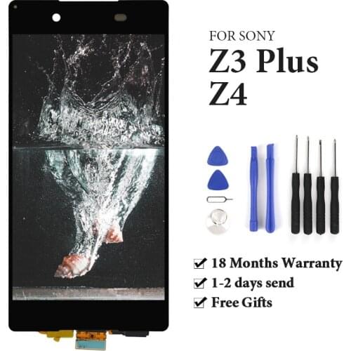 1pc 5.2" Replacement For Sony Xperia Z4 Z3+ Z3 Plus E6553 Display LCD Screen Digitize Sony Z3 Plus lcd touch with 3G Single SIM