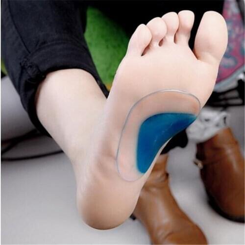 Professional 1 Pair Flatfoot Corrector Shoe Insoles Cushion Insert Orthopedic Orthotic Arch Support Insole Flat Foot