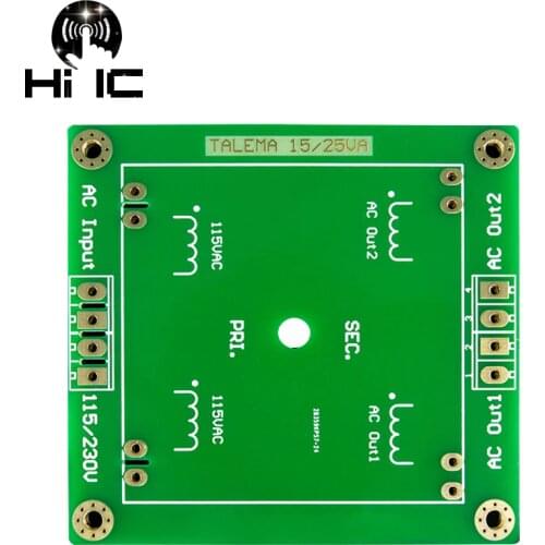 TALEMA Square Welded Seal Ring Transformer 15VA / 25VA Special Fixed Base / Circuit Board / PCB
