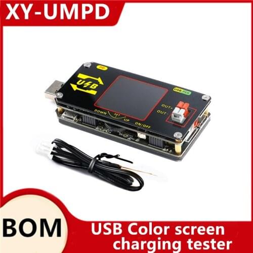 USB Color screen charging tester Numerical control voltage Buck and boost power supply Applicable model:XY-UMPD