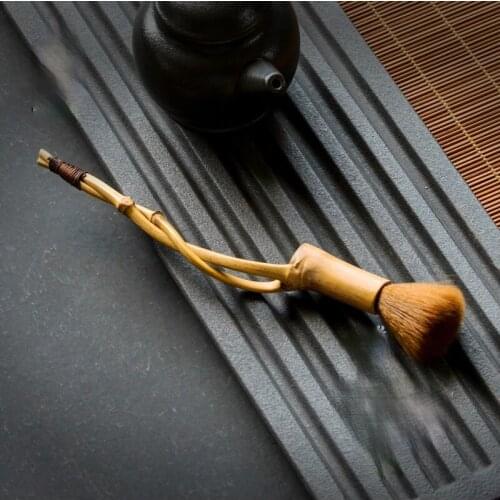 Japanese Bamboo Matcha Tea Brush Whisk Teaperward Retro Bubble Tea Brush Cleaning Ceremony Fouet Matcha Home Accessories EI50SC