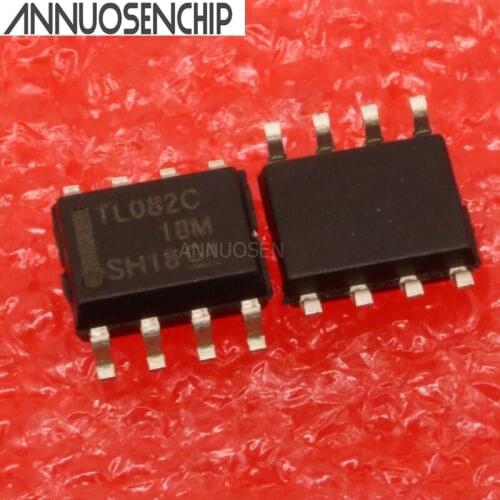 200PCS TL082CDR SOP-8 TL082C SOP TL082 SMD free shipping