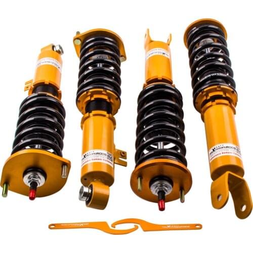 24 Way Adj. Damper Coilovers Suspension kit For Nissan Fairldy Z 300ZX Z32 1990-1996 Coilover Absorbers Coil Spring Shock Strut