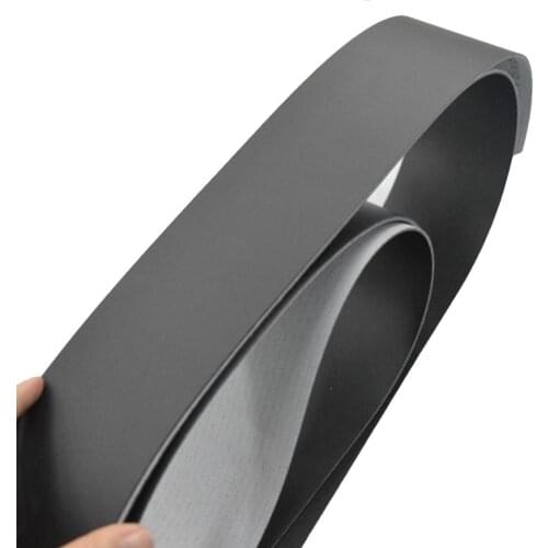 2900x43x2mm Matte Black PVC Industrial Transmission Conveyor Belt(Can Customized Size)