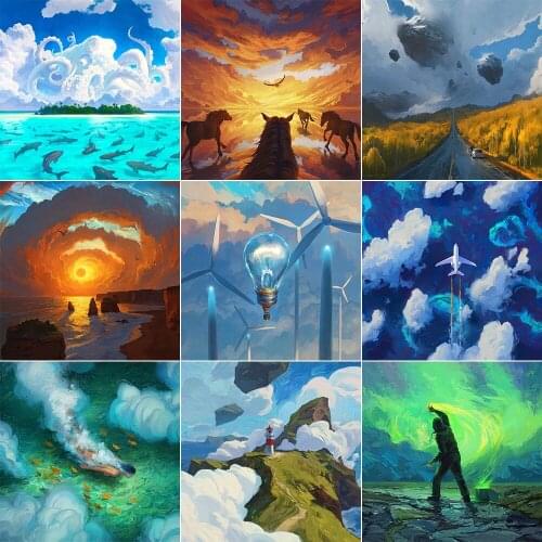 5D Diy Full Square/Round Resin Diamond Art Painting Embroidery Mosaic Embroidery Diamond Painting Home Decor Explosion New