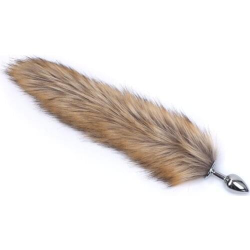 Anal Plug Prostate Massager Fox Tail Butt Plug Female Sex Toys For Women Couples Men SM Games Erotic Gay Buttplug Sex products