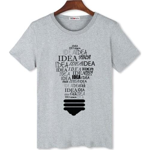 BGtomato good Idea t shirt mens new style cool summer shirts Original brand good quality casual shirts creative t-shirt men