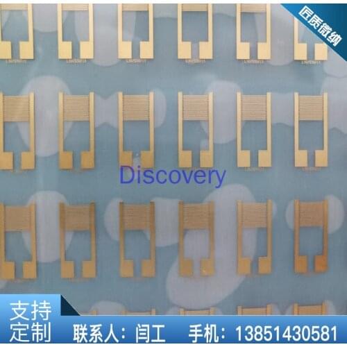 Large-size Flexible PET/PI Interdigital Electrode Capacitance Array Gas Scientific Research Experiment Sensor Chip