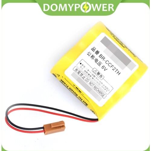 BR-CCF2TH for FANUC A06B-6073-K001 PLC Li-ion battery 6V 5000mAh